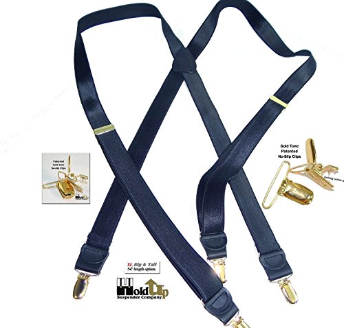 Image of Hold-Up Formal Series Men's X & Y-Back Suspenders with No-Slip Clips