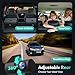 BOTSLAB 4K Dash Cam Front and Rear, 170° Ultra Wide Dashcam with ADAS, Night Vision, 24/7 Parking Mode, Sony IMX415 Sensor, WDR, Free 64GB SD Card, 5G/2.4G WiFi, Built-in GPS, Loop Recording