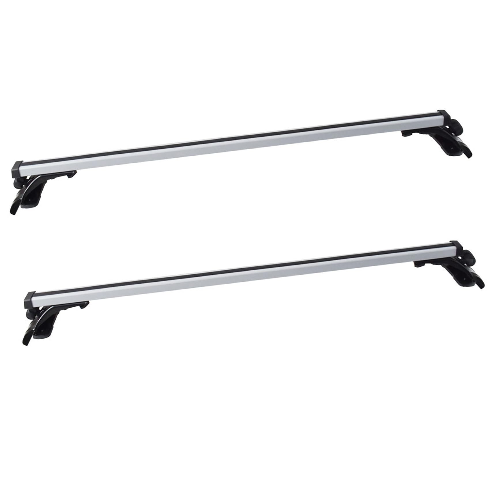 labwork Luggage Cargo Rack with 3 Kinds Clamp Universal 48 inch Car Top Roof Cross Bar