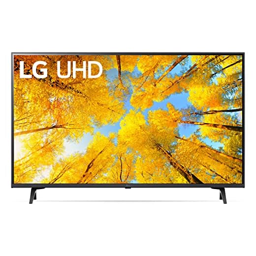 LG UHD UQ75 Series 43” (43UQ7590PUB, 2022), Black