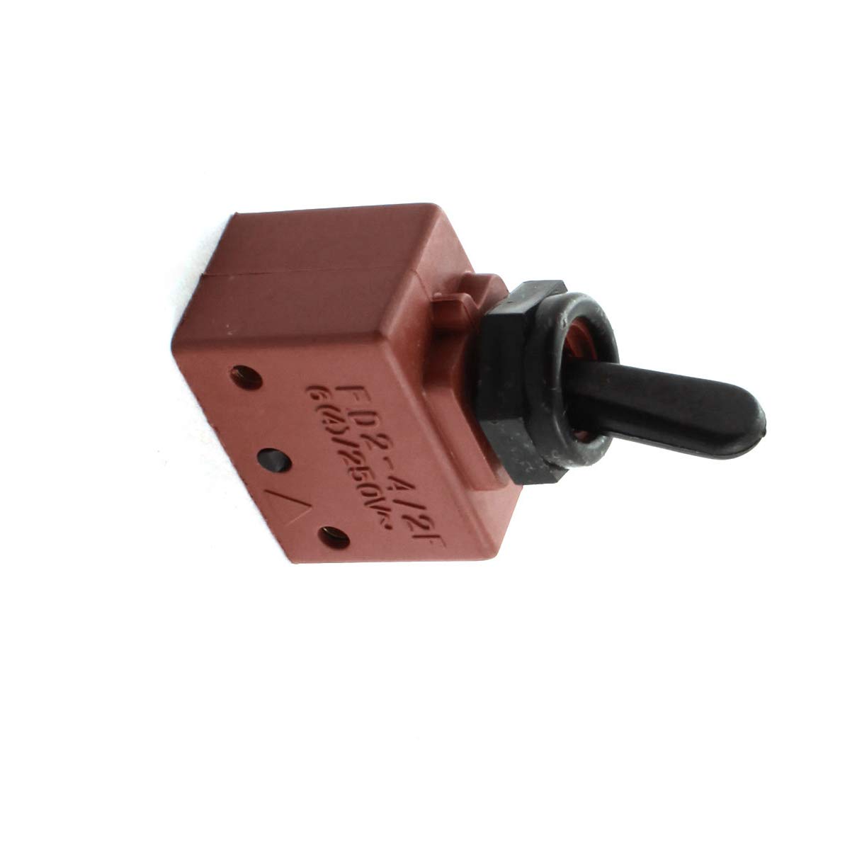 Aexit FD2-4/2F AC Switches 250V 6A DPST NO 2 Positions ON/Off Foot Switches Toggle Switch