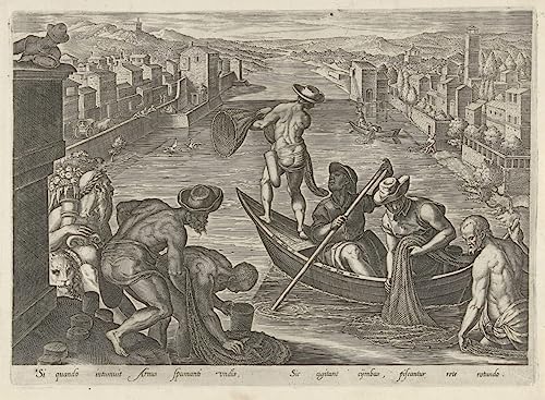 Toile Ponte a Santa Trinita Florence Jan Van Der Straet pour habiller un grand mur vide 60x90