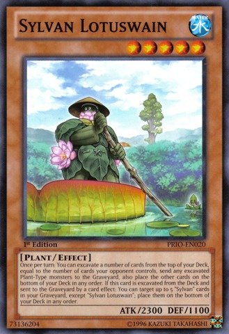 YU-GI-OH! - Sylvan Lotuswain (PRIO-EN020) - Primal Origin - Unlimited Edition