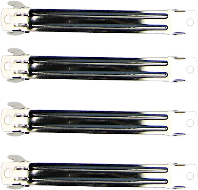 Q-YO DIY Hair Clips Kit, Alligator Clips, French Barrette Clips, Snap clips (100pc 70mm Metal French Hair Clips/Barrettes)