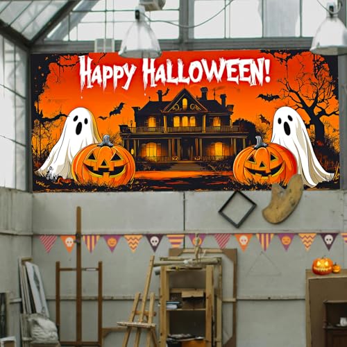 Vinilo decorativo de ventana para Halloween 39.3x17.7 pulgadas miniatura 7
