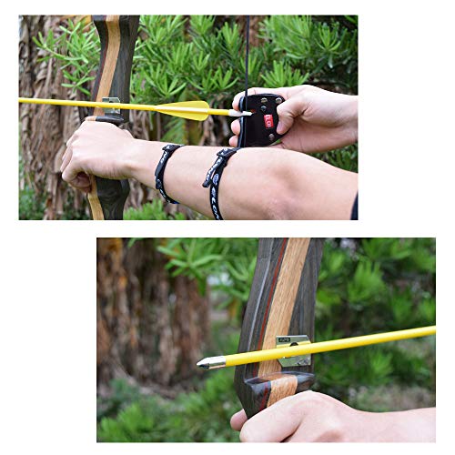 Elong Fiberglass Arrows Archery 24 Inch Yellow Shooting Targeting Recurvebow for Youth Kids Children Beginner Safe Point(6pcs) - Thumbnail 7