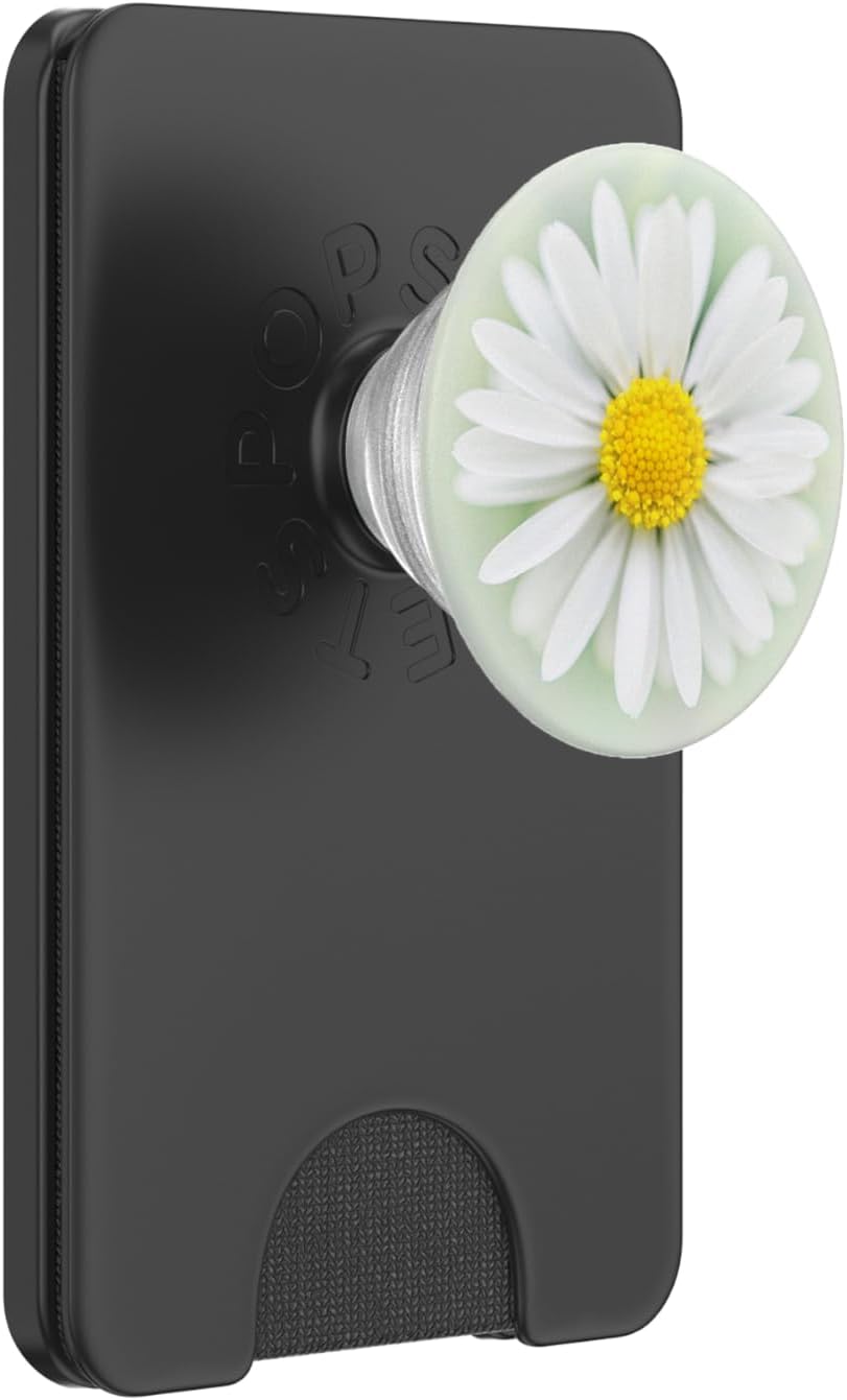 Cute Daisy Flower Phone Button Holder Pop Out Back Knob Grip PopSockets PopGrip for MagSafe