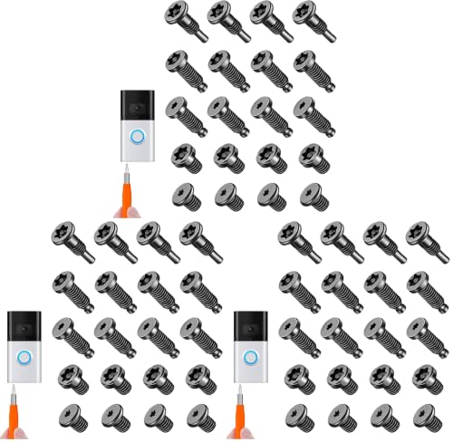 20-Pc Camera Screws, Video Doorbell Screws Replacement, CTYUKHS (Pack of 3) image 2