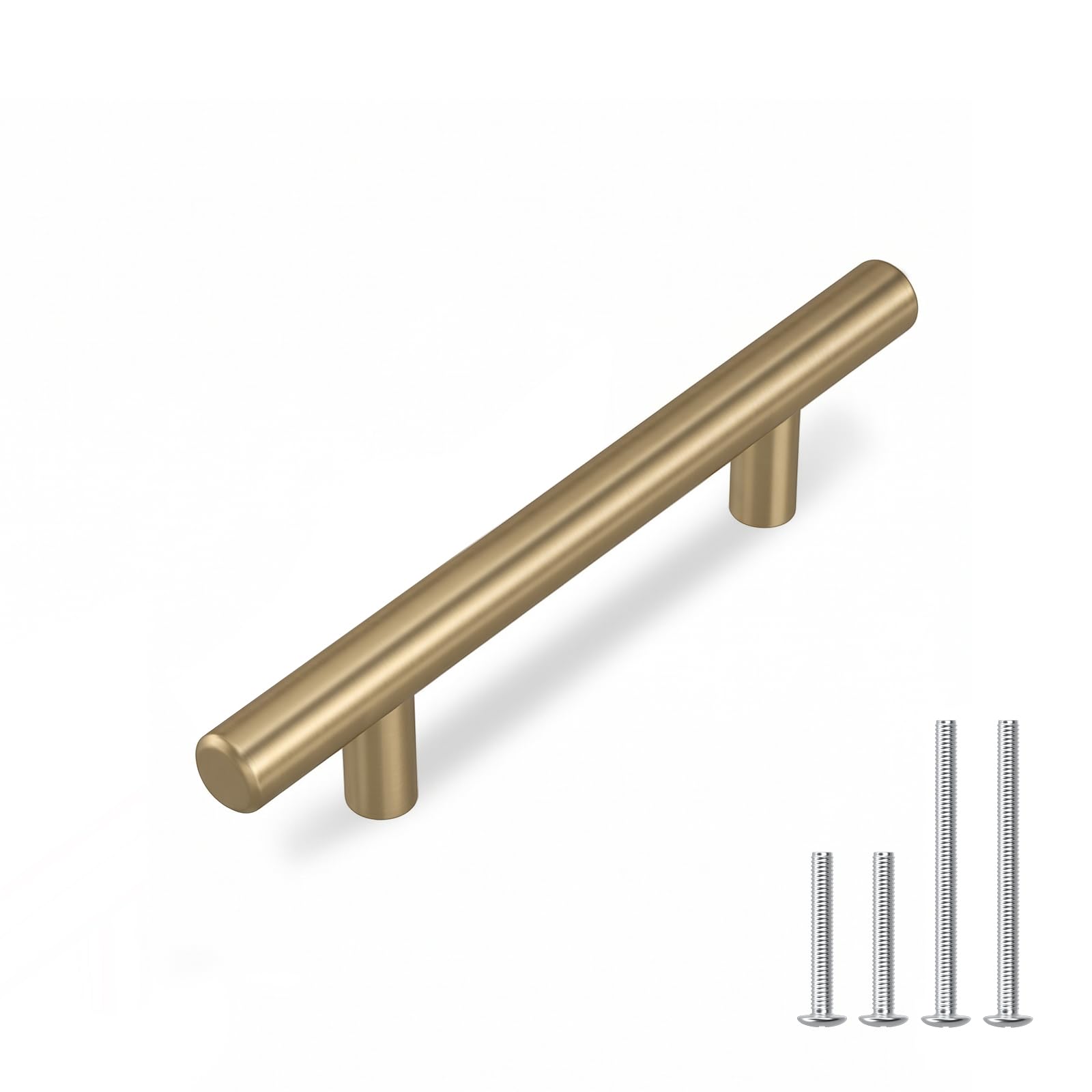 homdiy 25Pack 3in Cabinet Handles Champagne Bronze Kitchen Cabinet Pulls Drawer Pulls for Dresser Drawers