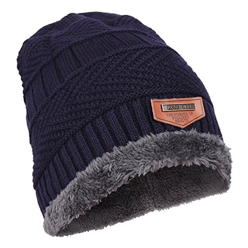 Image of iSWEVEN Fashionable Woolen Beanie Cap for Men- (4014, Free Size)