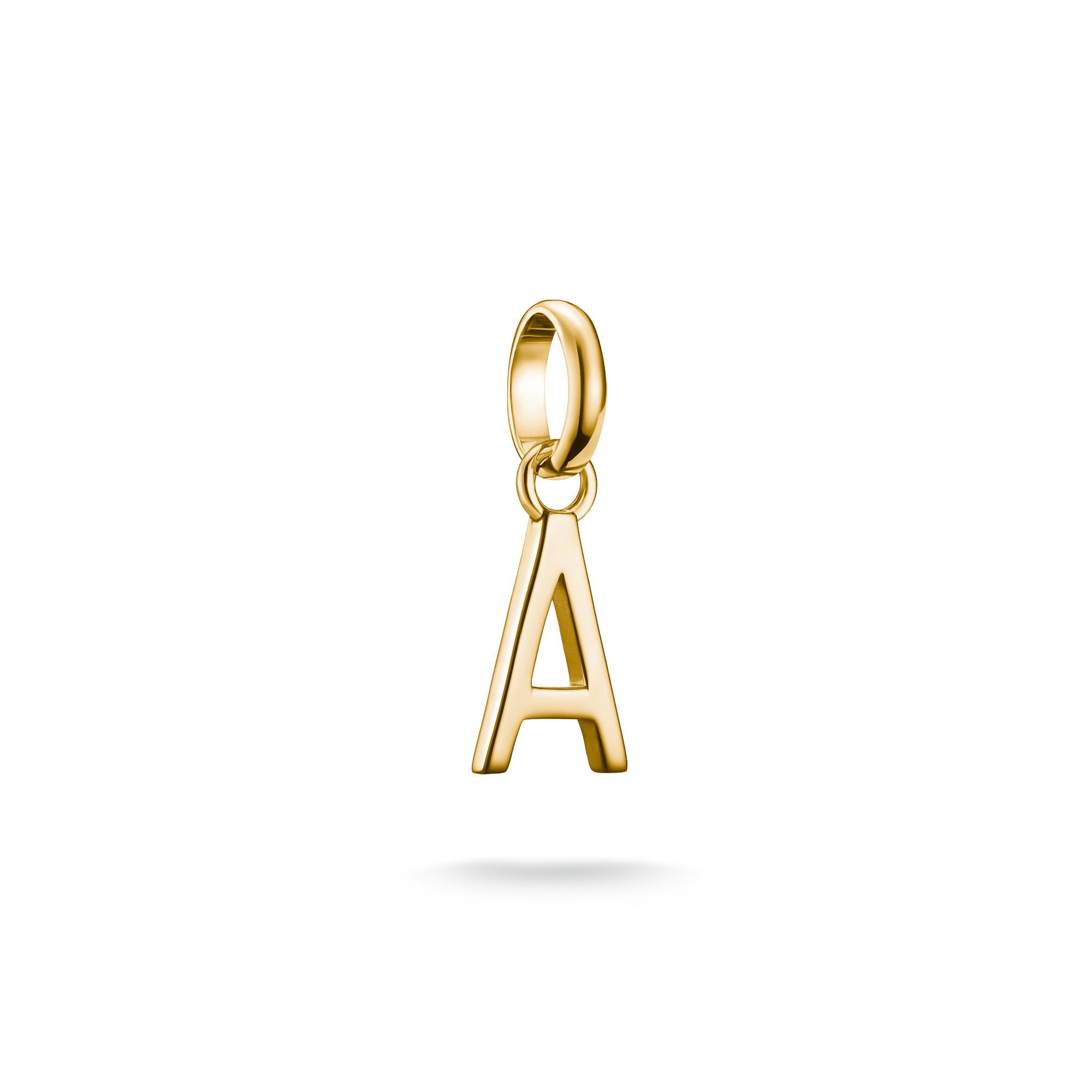 Thomas Sabo Charm Connect Alphabet Pendant Gold