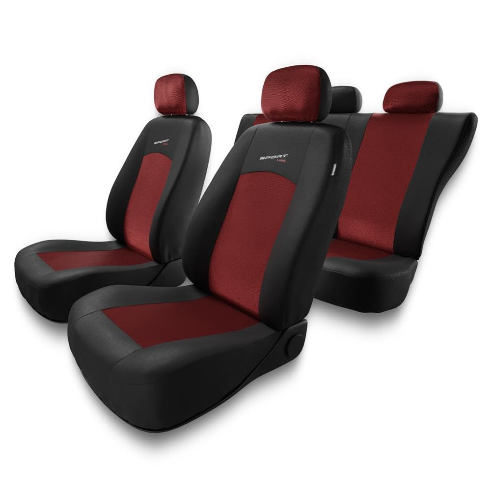 Mossa Fundas Asientos Coche aptas para Peugeot Rifter Furgoneta 2018-. S-RD | 0