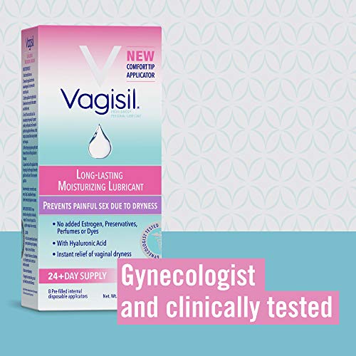 Vagisil Prohydrate Internal Vaginal Moisturizer, Gel & Lubricant for Women, Gynecologist Tested, 8 Count, Pack of 1 (8 Total Applicators) - Image 4