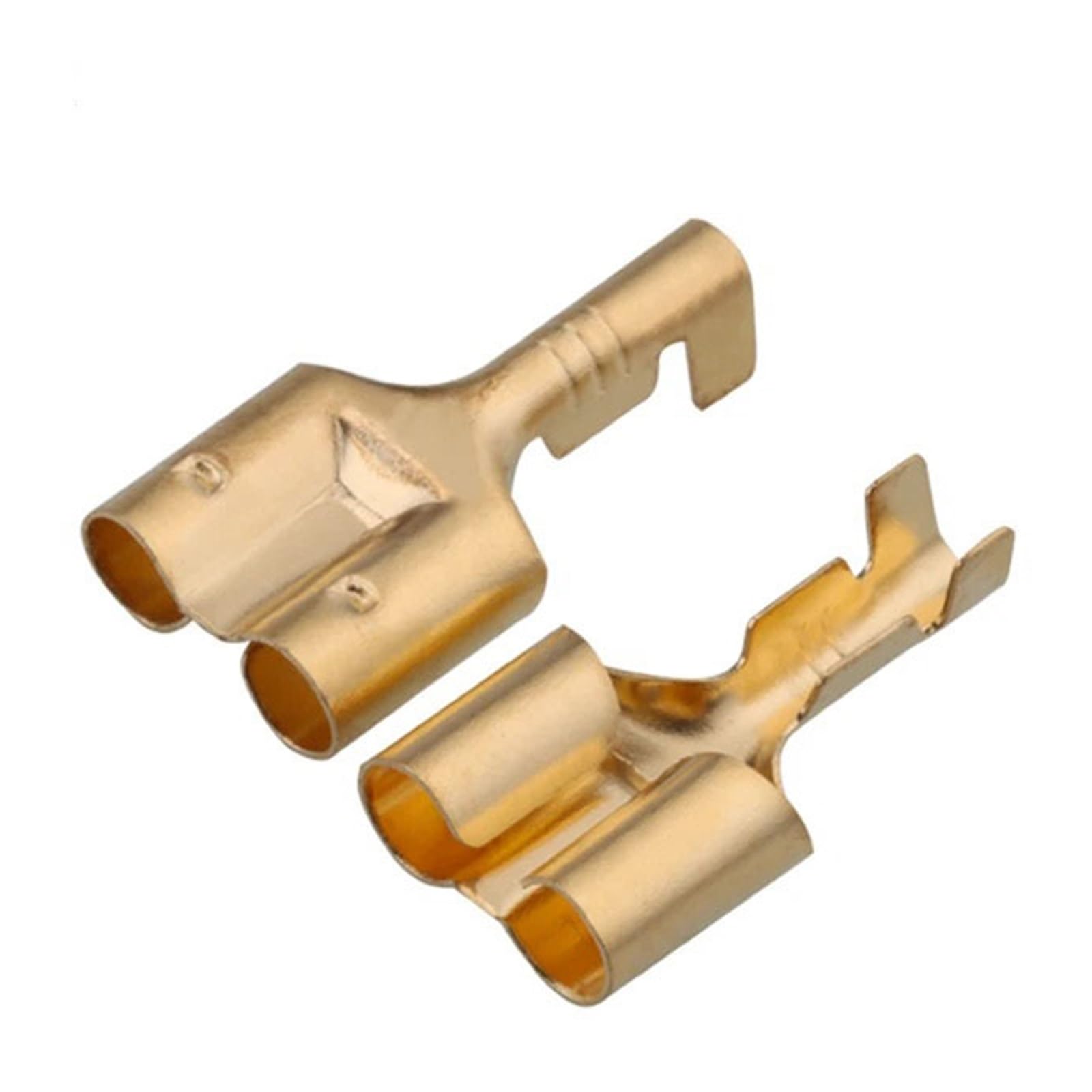 Baomain 0.187\" Female Spade Quick Splice Crimp Terminals 4.8mm Crimp...