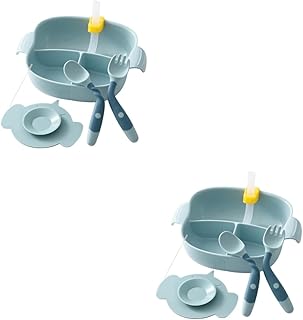Toyvian 12 Pçs Tigela De Suplemento Alimentar Crianças Louça Tigelas De Sucção Para Bebê Tigela De Sucção Para Bebê Crianças Sucção Utensílios De Mesa Para Bebê Sucção Crianças Tigela