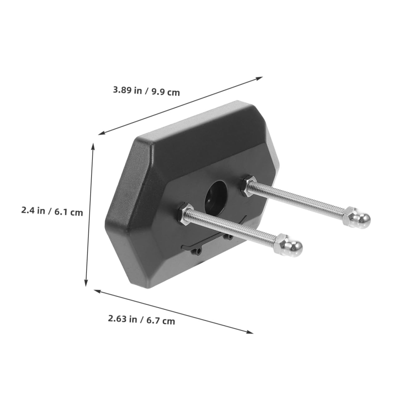 BESPORTBLE 2pcs Skateboard Display Hanger Vertical Wall Mount Storage Rack for Skateboards Stylish and Functional Holder for Deck Showcase Versatile Wall-Mounted Organizer Black