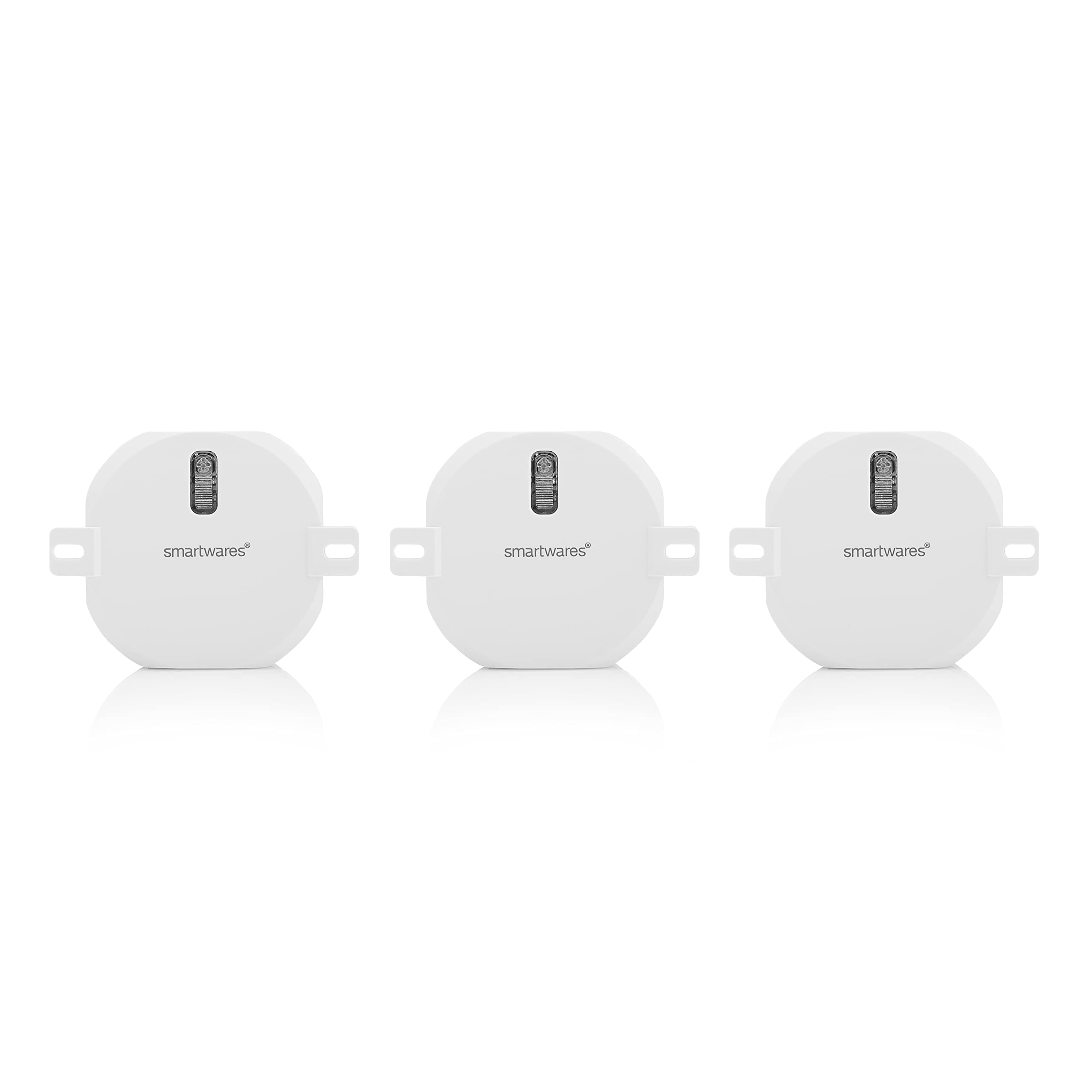 Smartwares Sh4-99559 Draadloze Inbouw Rolluikschakelaar Set – 3 Stuks %e2%80%93 Plug   Connect %e2%80%93 Max 300 W
