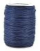 Mandala Crafts 2mm 109 Yards Jewelry Making Beading Crafting Macramé Waxed Cotton Cord Rope (Navy Blue)