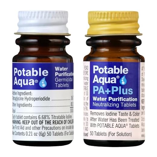 Potable Aqua Water Purification Tablets