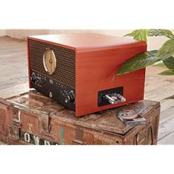 GPO Chesterton – 4 en 1 -Tourne-disque, lecteur CD, USB, radio FM, lecteur de cassettes, AUX IN, haut-parleurs intégrés - Les Beatles, Paul McCartney, John Lennon, RIngo Starr, George Harrison GPO Chesterton - 4 en 1 -Tourne-disque, lecteur CD, USB, radio FM, lecteur de cassettes, AUX IN, haut-parleurs intégrés – Image 5