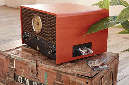 GPO Chesterton – 4 en 1 -Tourne-disque, lecteur CD, USB, radio FM, lecteur de cassettes, AUX IN, haut-parleurs intégrés - Les Beatles, Paul McCartney, John Lennon, RIngo Starr, George Harrison GPO Chesterton - 4 en 1 -Tourne-disque, lecteur CD, USB, radio FM, lecteur de cassettes, AUX IN, haut-parleurs intégrés – Image 6