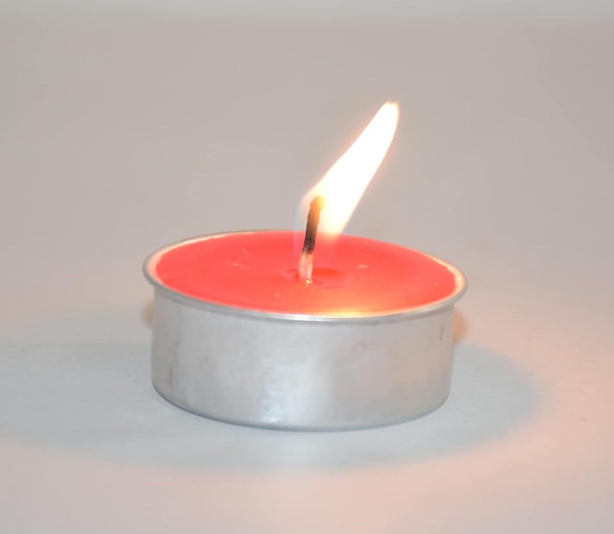 Kavtron® Tealight Aluminium Empty 100 Cups + 100 Wicks for DIY Tealight Candles Making | Empty Containers for Tealight Candle | Candle Making Kits | for Diwali, Home Decor, Party | 3-4 Hrs burnig time 3