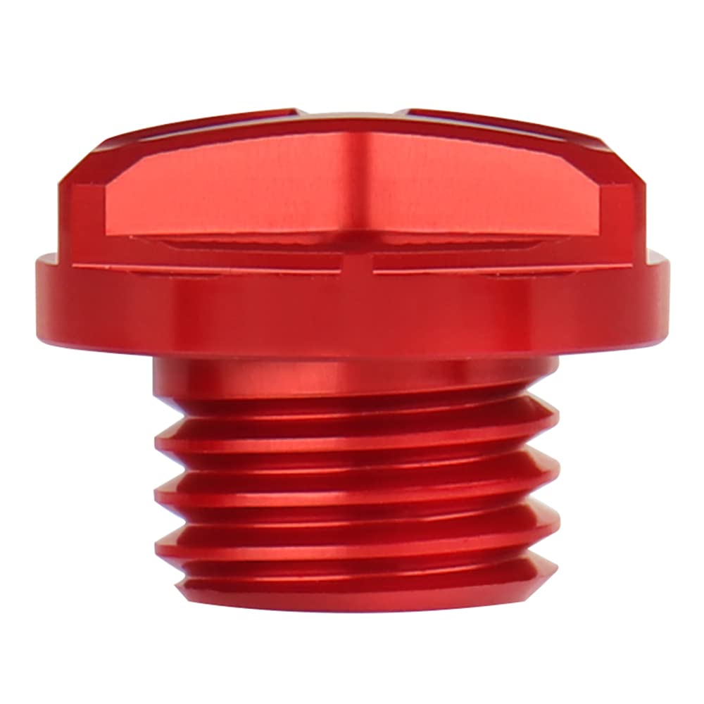 Moto Oil Drain Plug M20 x 2.5- Tappi per Bocchettoni Olio Rondella Viti con ring per Tmax530 2012-2019; Tmax500 2008-2011;Tmax560 2020-2024；TMAX 530 560 500(Nero)