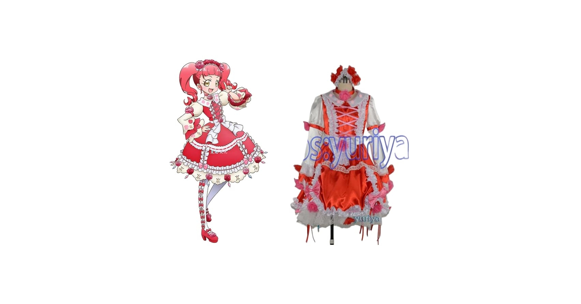 プリチャンユニフォーム　赤城あんな Amazon.co.jp: [BEANUT] 赤城 あんな プリ☆チャンユニフォーム