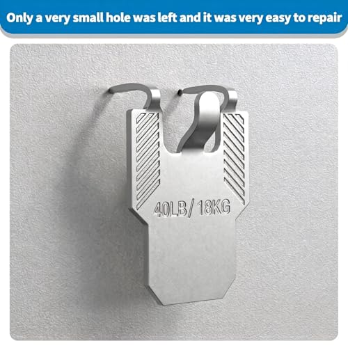 Image of (ApeBest) 91Pcs 40LB Picture Hanging Hooks Claw for Drywall Kit Heavy Duty | Picture Hangers Hardware No Damage Tool Nail Free Room Office Mirror Photo Poster Frame Decor Wall Hanger Hooks