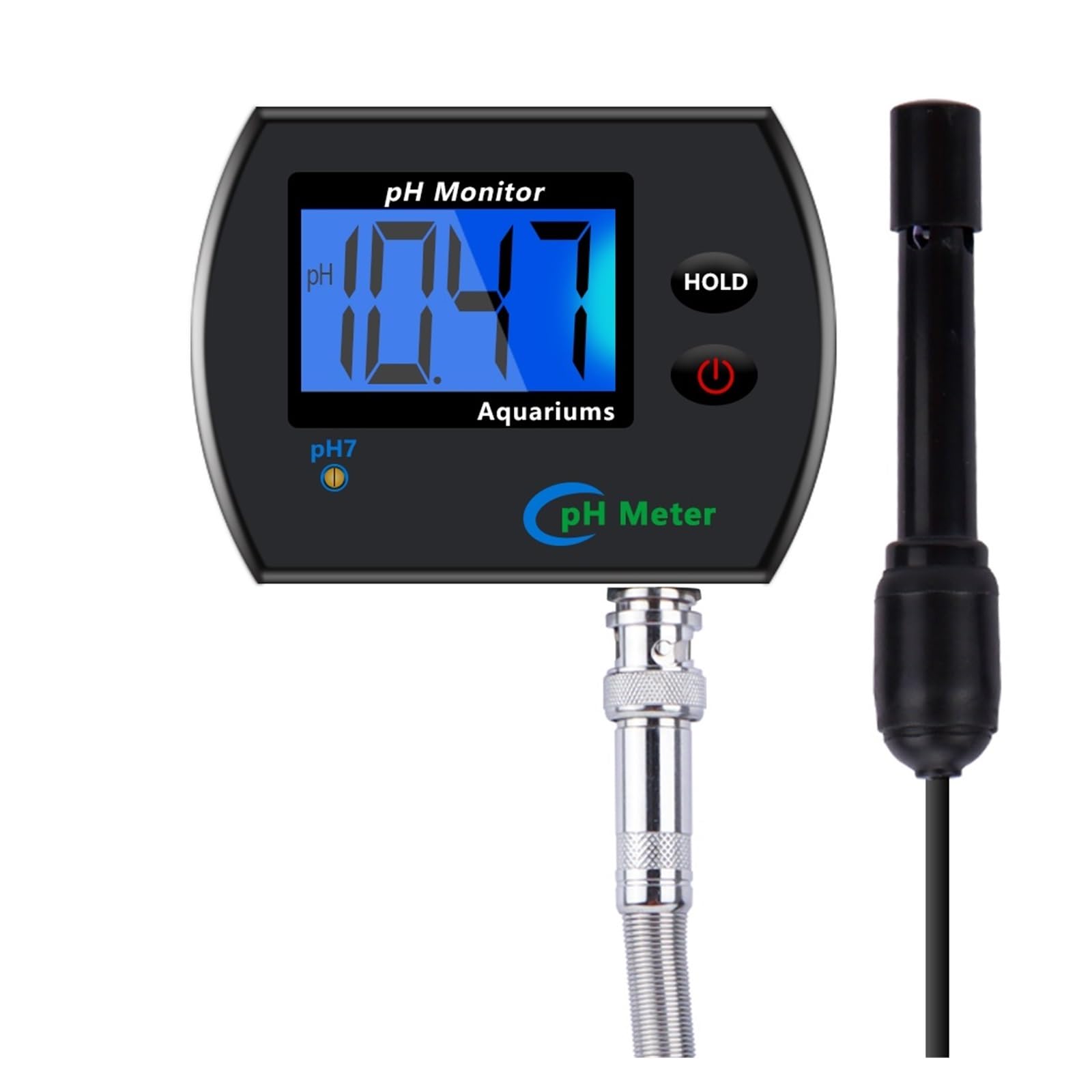 PH-990 Cyfrowy Miernik PH Tester Wody Wieloparametrowy Monitor Jakości Wody Online Tester Do Kwasomierza Akwariowego,Trwała Konstrukcja