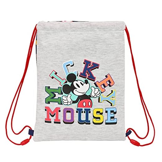 SACO PLANO JUNIOR MICKEY MOUSE "ONLY ONE"