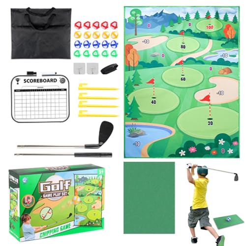 Estera de entrenamiento de boxeo de golf, estera de entrenamiento de juego de golf | Estera de entrenamiento de juego de golf,Alfombrilla de golf de construcción tejida para área de trabajo, hogar