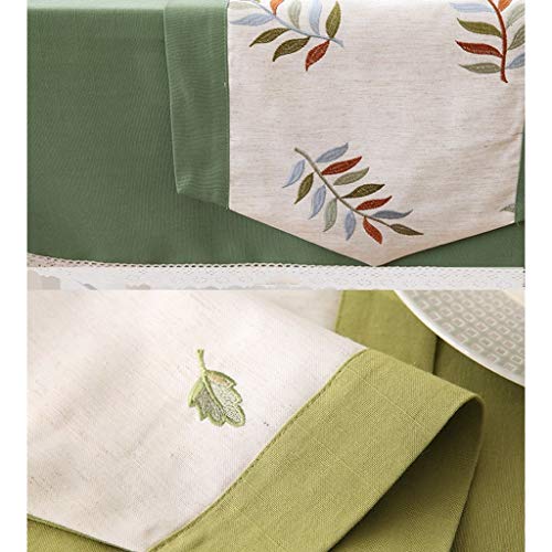 Chemin de table lin et coton MU pour protéger et décorer une table basse facilement