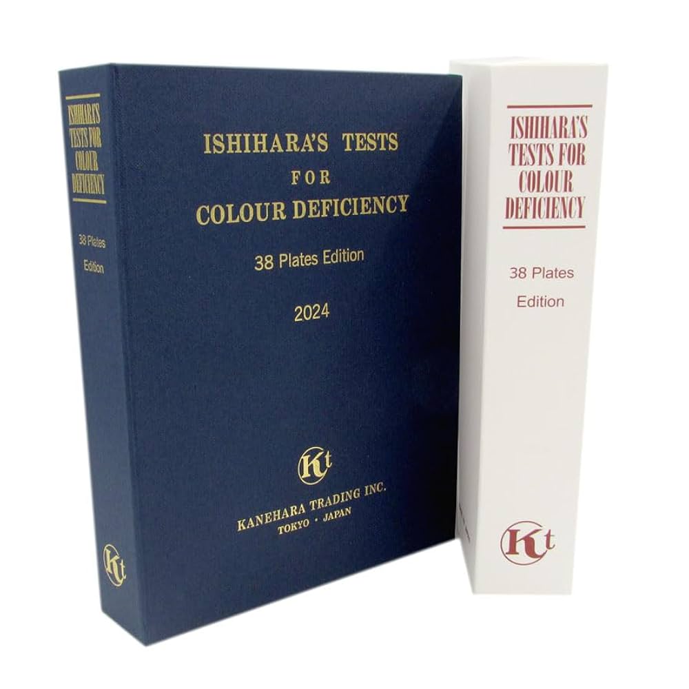Amazon.com: Ishihara Test Chart for Colour Deficiency-38