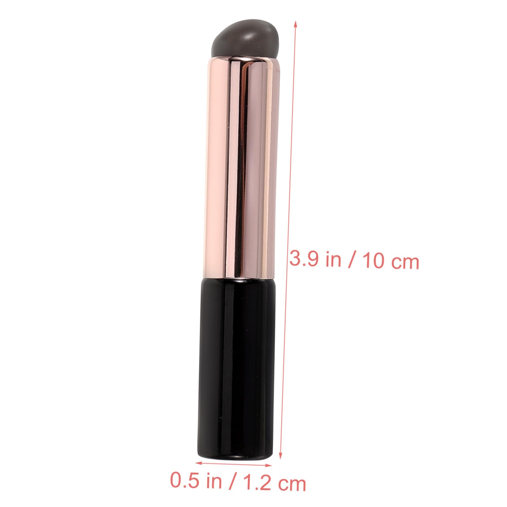 FOMIYES Lip Brush Set 3pcs Silicone Makeup Brush for Lipstick Tint Balm Gloss Beauty Tools