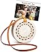 Pro@Home43® Borsa Mare in Rattan e Paglia Rotonda da Donna con Tracolla –...