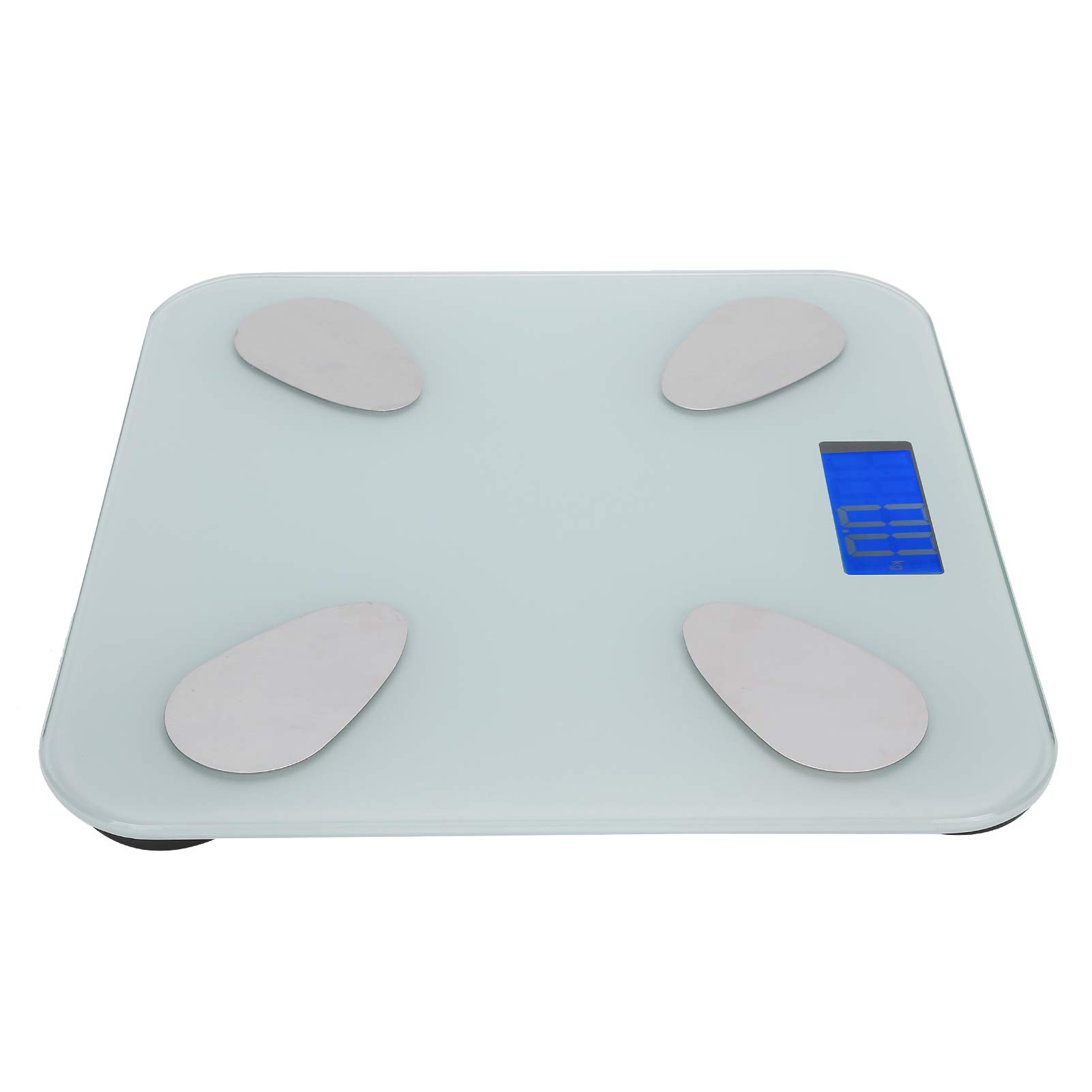 Brrnoo Báscula de Grasa Corporal, Balanza Digital de Peso, Báscula Electrónica Bluetooth con Sensores de Alta Sensibilidad e Indicadores Múltiples para Hogar y Dormitorio