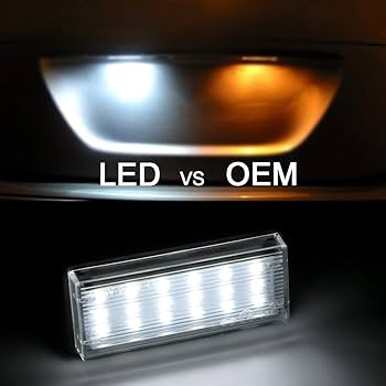 Direct Fit LED Number License Plate Light Lamp Kit For Toyota Land