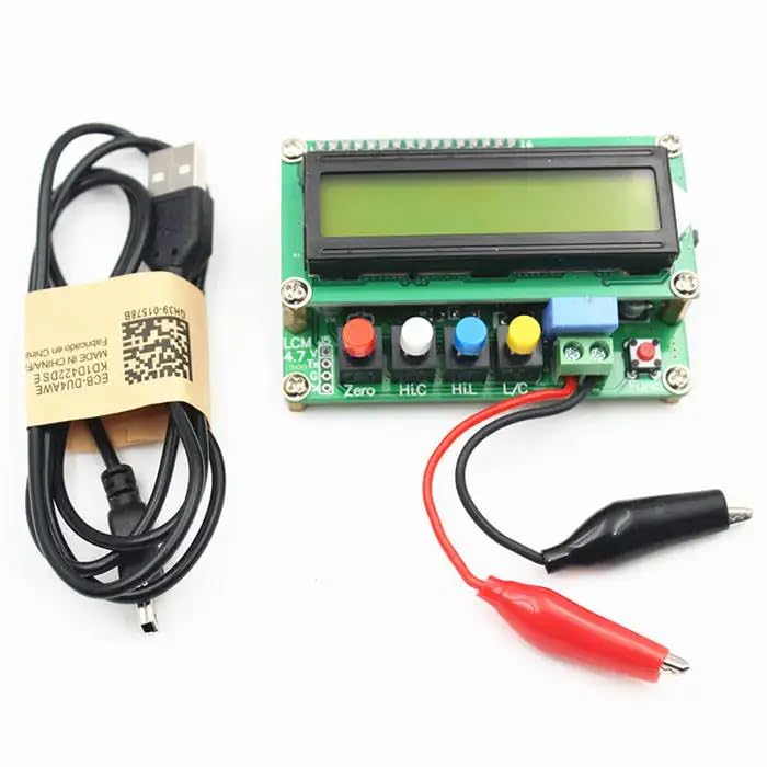 Robomalls LC100A 2.5″ LCD Digital High Precision Inductance/Capacitance (L/C) Meter (pack of 1)-image-39