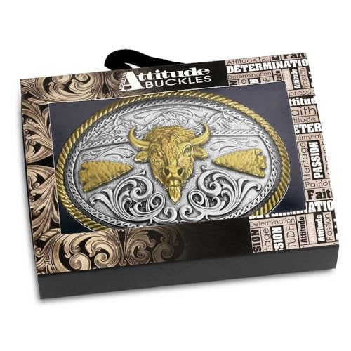 Image of Montana Silversmiths Outdoor Wildlife Series Attitude Western Belt Buckle