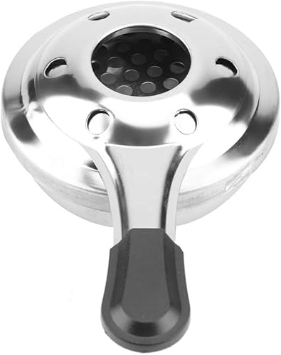 Miniatura 1 de Mini quemador de estufa de alcohol, quemador de fondue portátil de acero inoxidable para acampar al aire libre, olla de cocina de pánico para