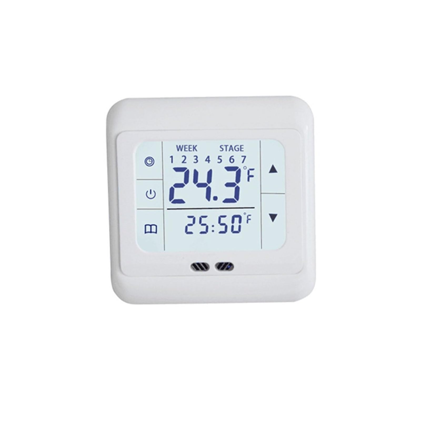 Programowalny cyfrowy termoregulator z ekranem dotykowym termostat pokojowy ogrzewanie podłogowe do ciepłego regulatora temperatury Informacja O ZgodnośCi(White WiFi Version)