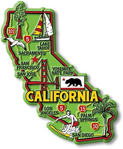 United States Scratch Map Love From North Carolina Vintage State Magnet By Classic Magnets, Collectible Souvenirs Made In The USA Sheet Lockers
