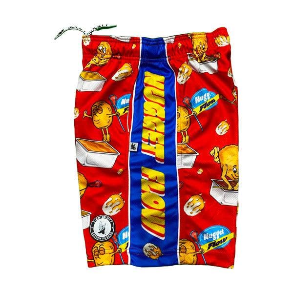 Flow Society Nugget Flow Boys Athletic Shorts Red2