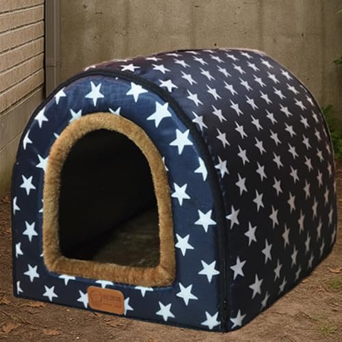 犬 ベッド 犬 ハウス 洗える 猫 ベッド 猫ハウス ペットベッド ペットハウス 取り外し可能 ドーム型 ペットクッション 猫犬用 寝床 休憩所 防寒保温 あったかい ペット用品 ふわふわ 滑り止め 室内寒さ対策 小中大型犬 秋冬