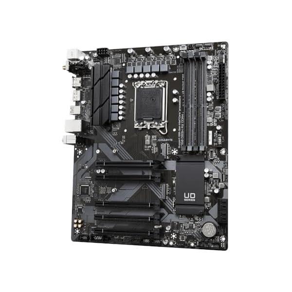 GIGABYTE B760 DS3H AX DDR4 Placa Base - Compatible con procesadores Intel Core de 14ª generación, VRM digital de 8+2+1 fases, hasta 5333MHz DDR4 (OC), 2x PCIe 4.0 M.2, Wi-Fi 6E, GbE LAN, USB 3.2 Gen 2 - Image 4