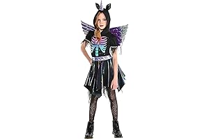 Amscan Zombie Unicorn Girl Halloween Costume Set