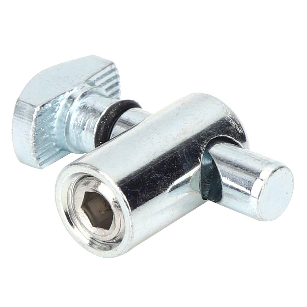 Muskan Enterprises -ME Good Concealment 0 Degree or 90 Degrees High Hardness Aluminum Profiles Parts, T-slot Connector, for Installating Aluminum-Plastic Panels Installating Net(0 degree)'$