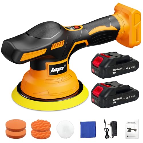 6 Inch 8-Speed Cordless Polisher