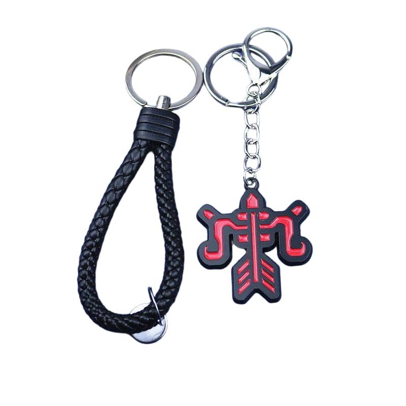 FITFFTFU Porte-clés et pendentifs sur le thème Game Monster Wilds, cadeaux de collection pour les fans d'anime et de jeu, cosplay et affichage de bureau,...